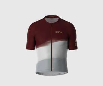 Sora Bordo-Beyaz Classic 2.0 Kısa Kol Forma
