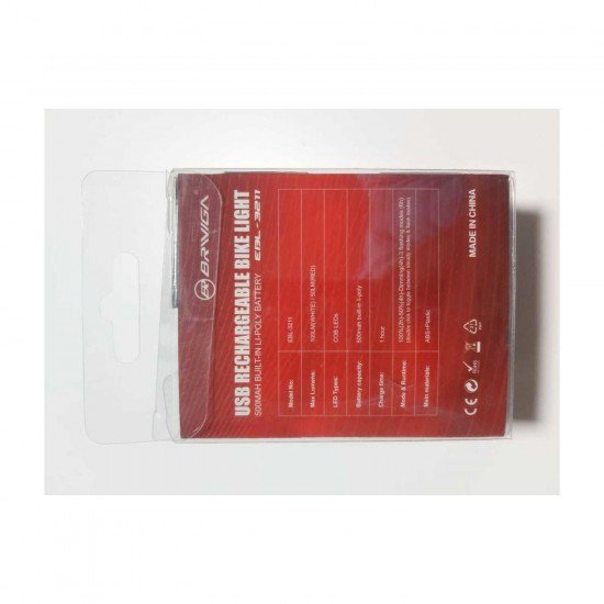 Briviga EBL-3211 USB Şarjlı 50lm Bisiklet Arka Stop Far Briviga EBL-3211 USB Şarjlı 50lm Bisiklet Arka Stop Far