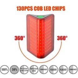 Eastpower-Briviga LW-R200 USB Şarjlı 100lm Bisiklet Arka Stop Far Eastpower-Briviga LW-R200 USB Şarjlı 100lm Bisiklet Arka Stop Far